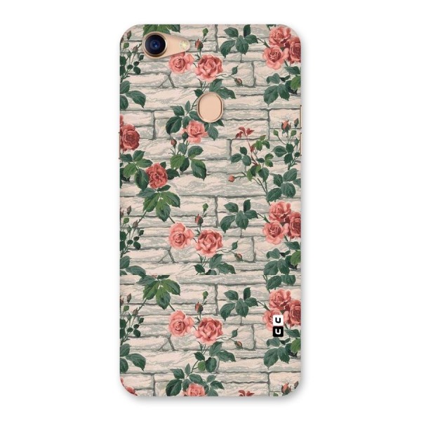 Floral Wall Design Back Case for Oppo F5 Youth